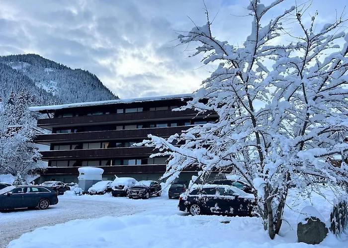 Charming Berggeweih At Zwoelferkogel In Hinterglemm Lägenhet *